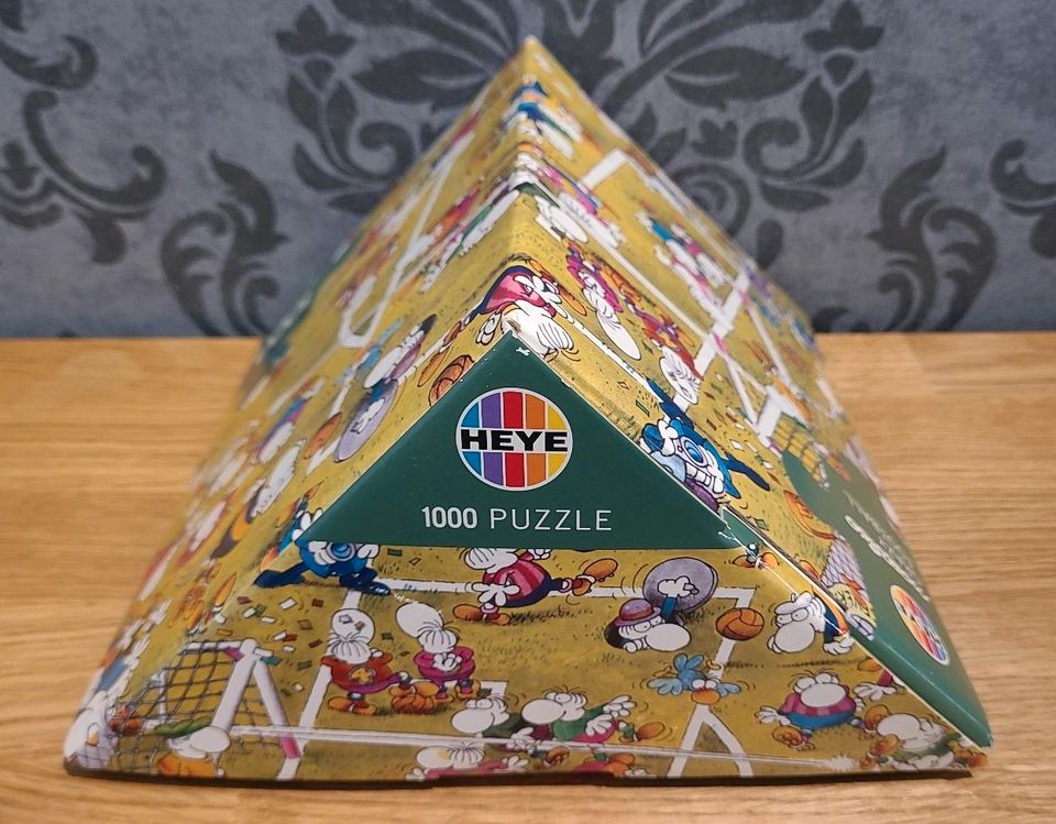 HEYE Puzzle 1000 Mordillo Crazy Football - vollständig in Mechernich