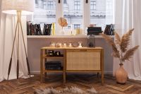 Sideboard „Fiete“ 115cm | Wildeiche | Wiener Geflecht Hamburg-Mitte - Hamburg Rothenburgsort Vorschau