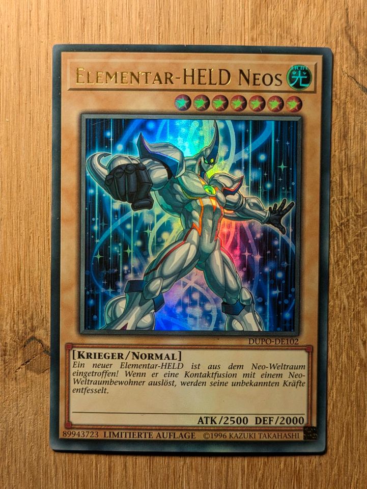 Yugioh: Elementar-HELD Neos (Ultra Rare, 1.Auflage) in Hildesheim