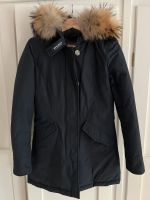 Woolrich Jacke Arctic Raccoon Fell Daunenjacke blau dunkelblau Nordrhein-Westfalen - Rheine Vorschau