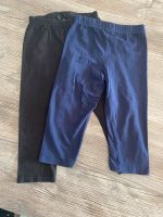 Mädchen Capri Leggings 2st. Schwarz/blau Gr 1134/140 Nordrhein-Westfalen - Rahden Vorschau