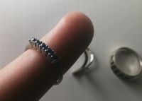 Ring mit 5 Saphire 333 Gold Vintage Nordrhein-Westfalen - Herten Vorschau