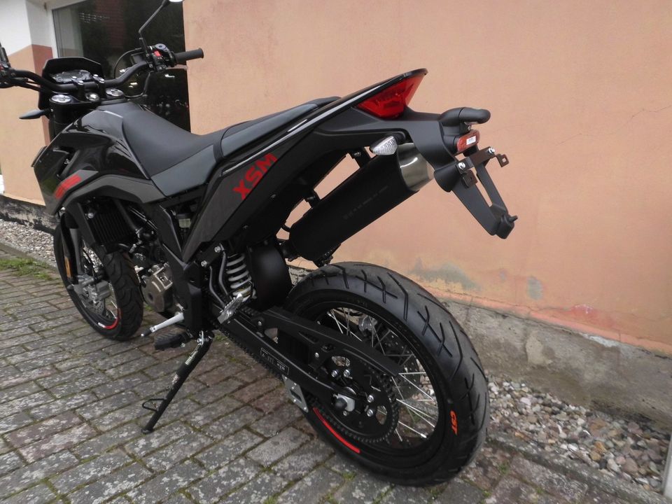 Malaguti XSM125ABS Supermoto 125 in Rostock