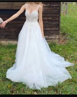 Brautkleid Tüll A-Linie Hochzeitkleid Baden-Württemberg - Neckarsulm Vorschau