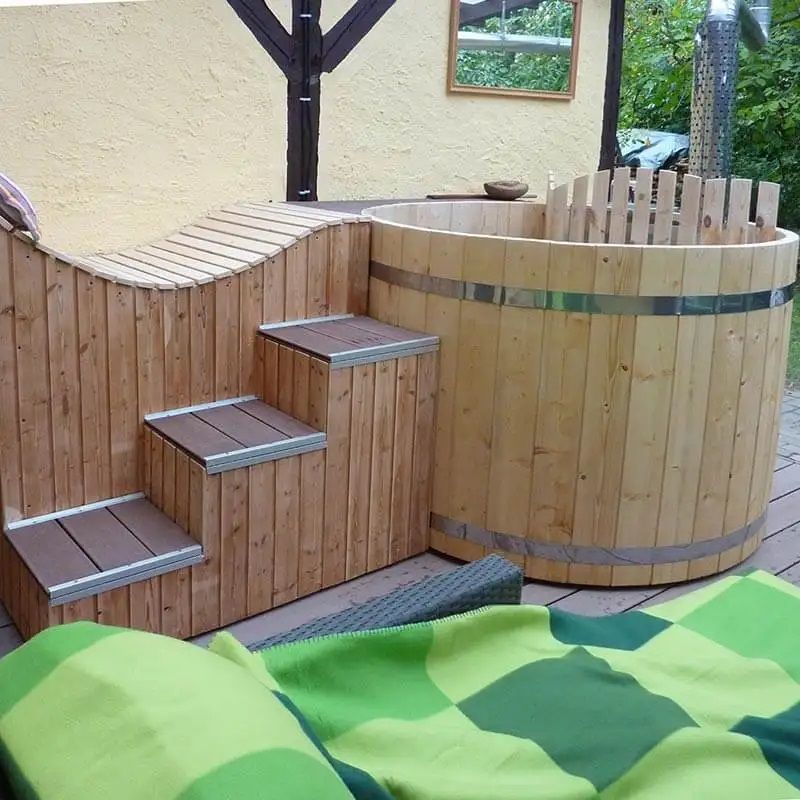 Badefass Bergen Whirlpool Hot Tub Pool Swim Spa Nordische Fichte in Bad Kissingen