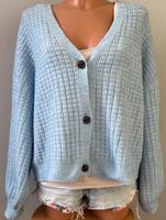 Vero Moda Strickjacke Cardigan XL Hellblau Sachsen-Anhalt - Blankenburg (Harz) Vorschau
