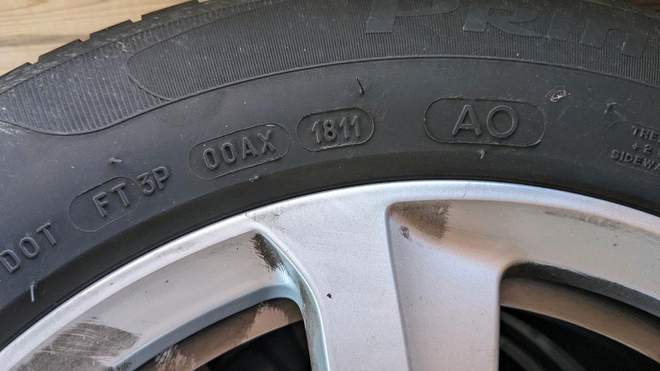 Original Audi A4 Aluräder Alufelgen 7.5Jx16 H2 ET45 225/55 R16 in Bartholomä