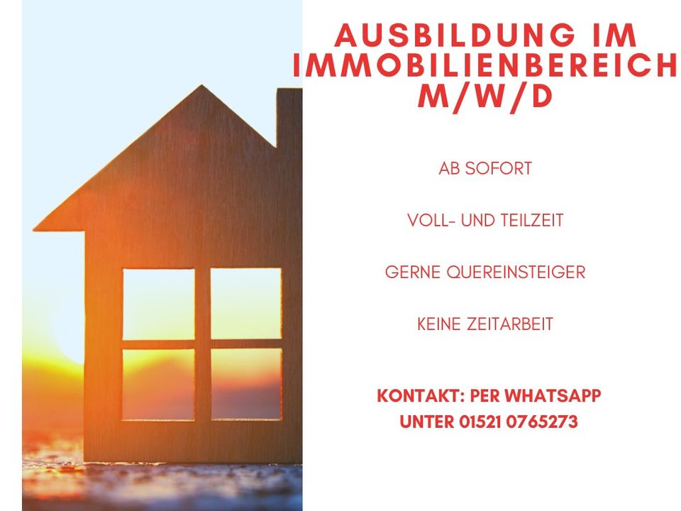 Ausbildung im Immobilienbereich (m/w/d) in Schönefeld