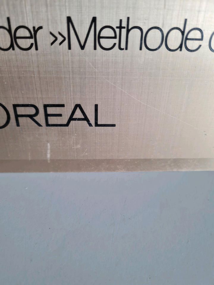 Loreal Reklame Blechschild Werbung in Wentorf