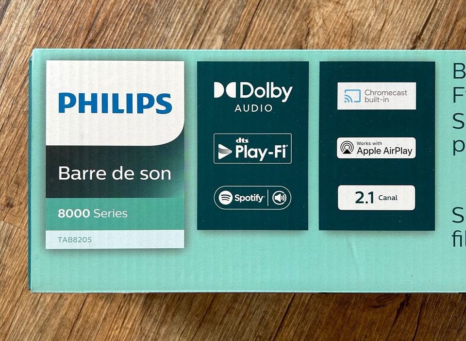 Philips TAB8205/10 Soundbar Neu mit Garantie in Soest