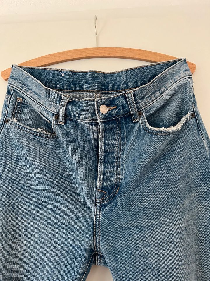 Herren Zara Jeans Dunkelblaue Waschung wie Neu in Overath