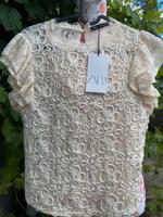 Zara Damenpberteil Creme spitze Größe L Neu Nordrhein-Westfalen - Herne Vorschau