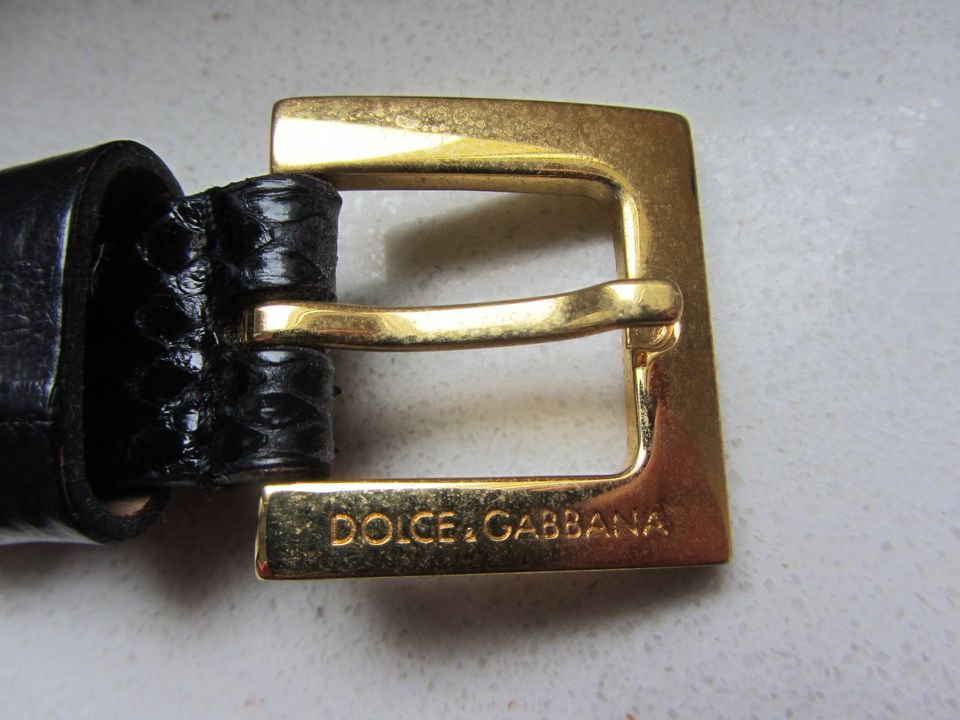 Dolce & Gabbana - Gürtel - 85 cm - D & G - DG in Essen