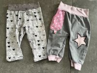 Babyhosen Pumphosen Größe 62/68 grau handmade Nordrhein-Westfalen - Euskirchen Vorschau