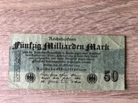 Reichsbanknote, Fünfzig Milliarden Mark, 26.10.1923. Niedersachsen - Faßberg Vorschau