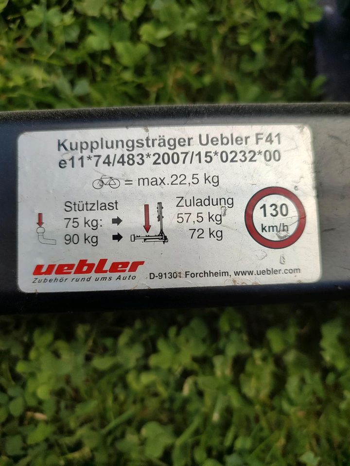 Fahrradträger AHK für 4 Räder in Voerde (Niederrhein)