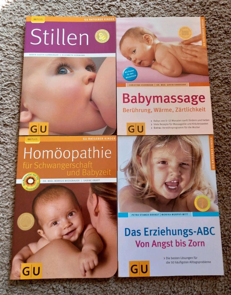 GU Ratgeber Stillen Baby Homöopathie Babymassage Erziehung in Sauensiek