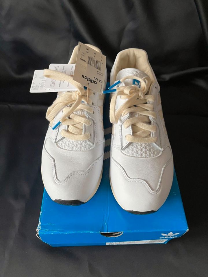 Adidas ZX 420 cloud white cream white core black EU 40 2 3 NEU in Wandsbek Hamburg Eilbek kleinanzeigen