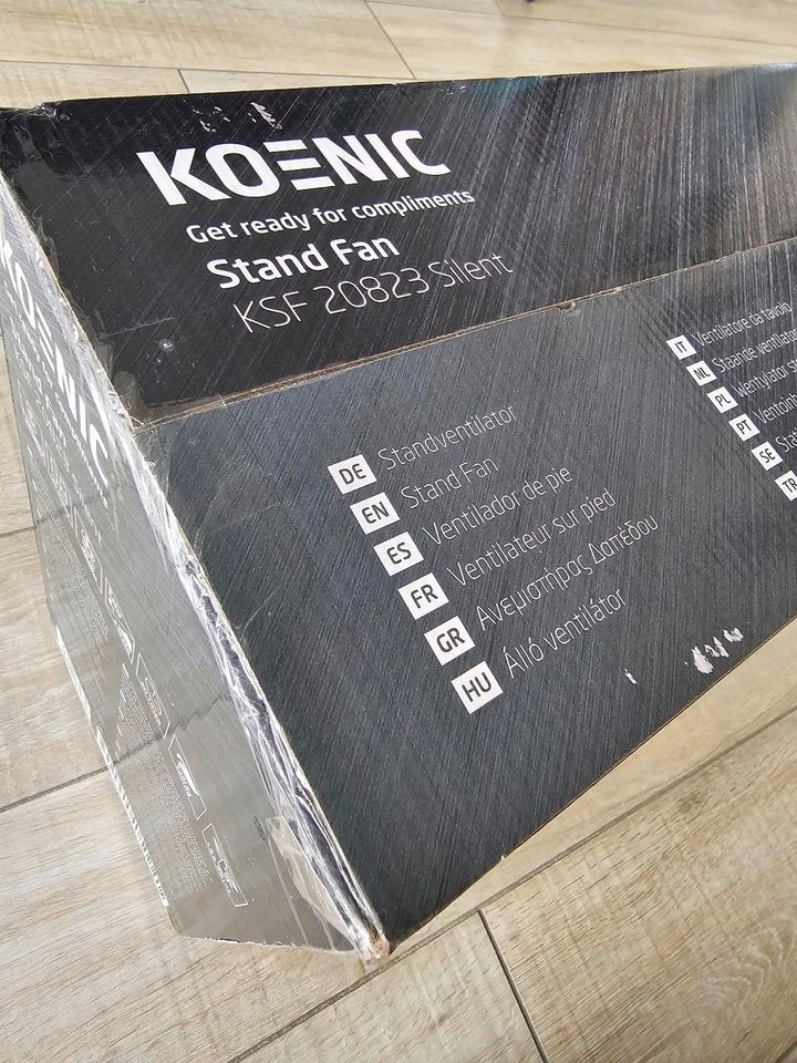 KOENIC KSF 20823 Silent Standventilator Weiß NEU leise in Regenstauf