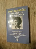 Rose Ausländer Materialien zu Leben und Werk Literatur Nordrhein-Westfalen - Düren Vorschau