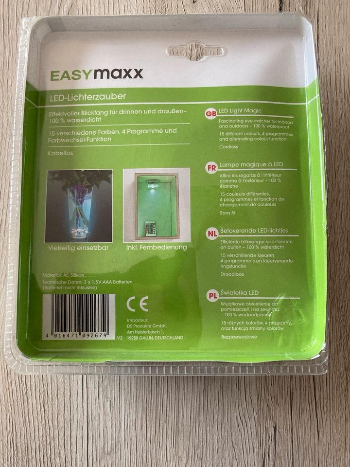 Easymaxx LED-Lichterzauber mit Farbwechsel & Fernbedienung in Magdeburg