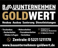 Bauunternehmen GoldWert Nordrhein-Westfalen - Rheda-Wiedenbrück Vorschau