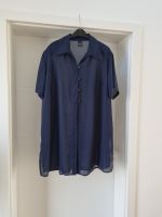 Damen Longbluse Gr. 48 dunkelblau Shirt Oberteil oversize XXL QVC Sachsen-Anhalt - Wettin-Löbejün Vorschau