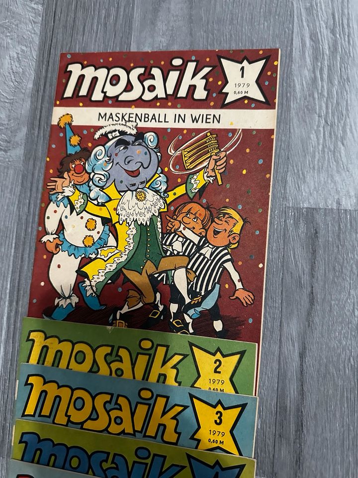 Mosaik comics alte Hefte große Sammlung von 1966 bis 1988 in Leipzig