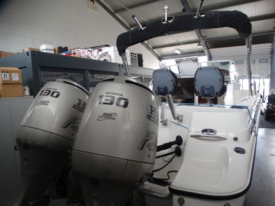 Angelboot / Sportboot-Doral Thunder pro 240  2x 130PS Honda in Sassnitz