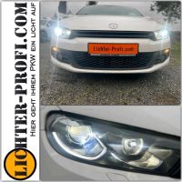 VOLL LED TFL Scheinwerfer schwarz Set für VW Scirocco III (3) 08 Hessen - Calden Vorschau