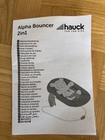 Gebrauchter Hauck Alpha Bouncer 2in1 Wippe Baden-Württemberg - Wiesloch Vorschau