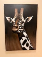 Gemälde, Bild mit einer Giraffe Baden-Württemberg - Fahrenbach Vorschau