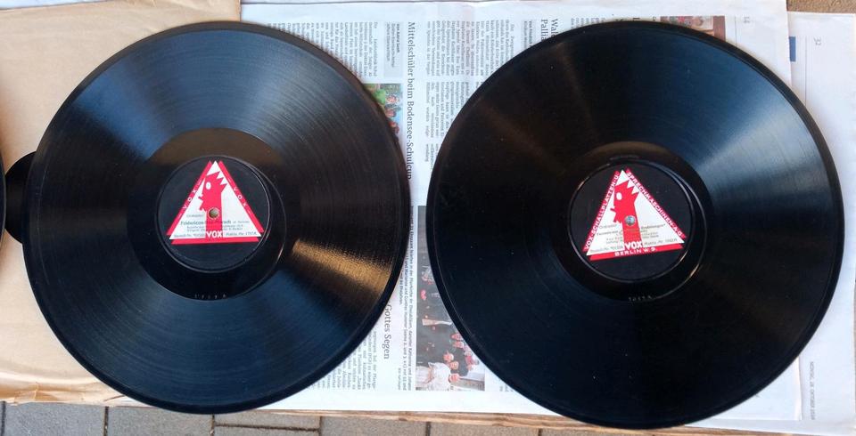 15 alte Schellack-Platten Richard Wagner Schallplatten selten in Tännesberg