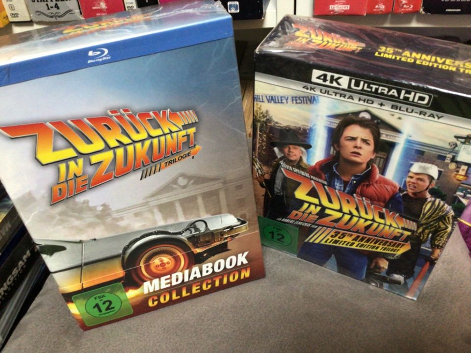 Zurück in die Zukunft Trilogie—Blu ray Steelbook & Mediabook Box in Berlin