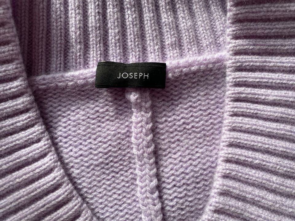 Fliederfarbener Cashmere Merino Pulli Joseph in München