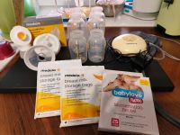 Milchpumpe Paket medela Swing Flaschen Muttermilchbeutel Niedersachsen - Celle Vorschau