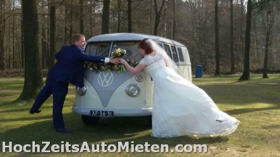 ! Oldtimer VW bus Mieten Bulli T1 Grau Hochzeitsauto Brautauto ! in Osnabrück