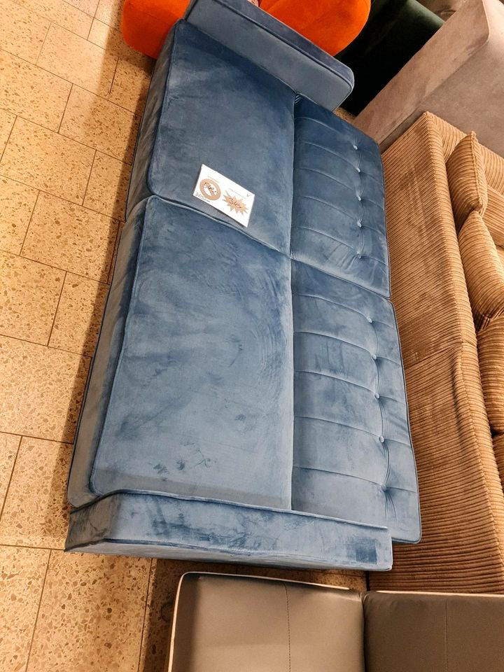 Sofa Couch Schlafsofa Klappsofa 3-Sitzer Möbel UVP 549€ in Herbstein