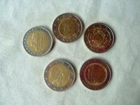 2 Euro Sondermünzen Nederland Niederlande Holland 5 Stück Aachen - Kornelimünster/Walheim Vorschau