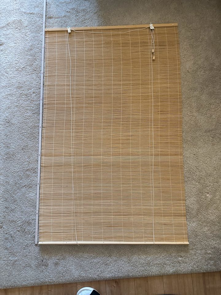 2x Bambus Jalousie Rollo 100x155 cm in Bad Nauheim