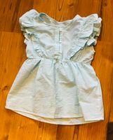 Bluse Größe 122 Mint/weiss kariert Hessen - Angelburg Vorschau