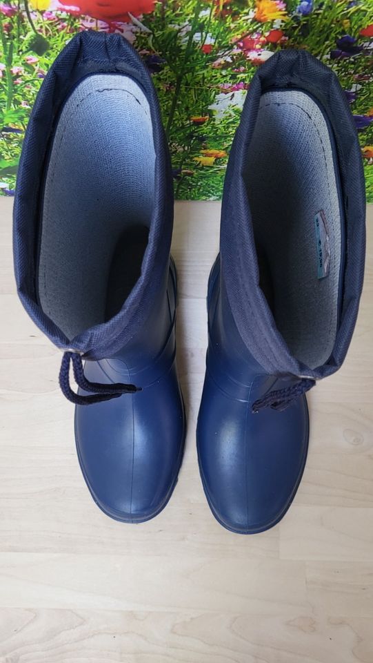 Gummistiefel Gr. 33 dunkelblau in Wedel