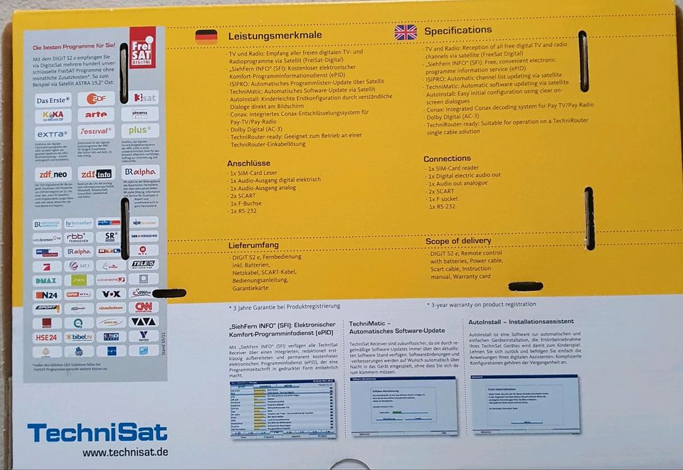 TechniSat DIGIT S2e in Kiel