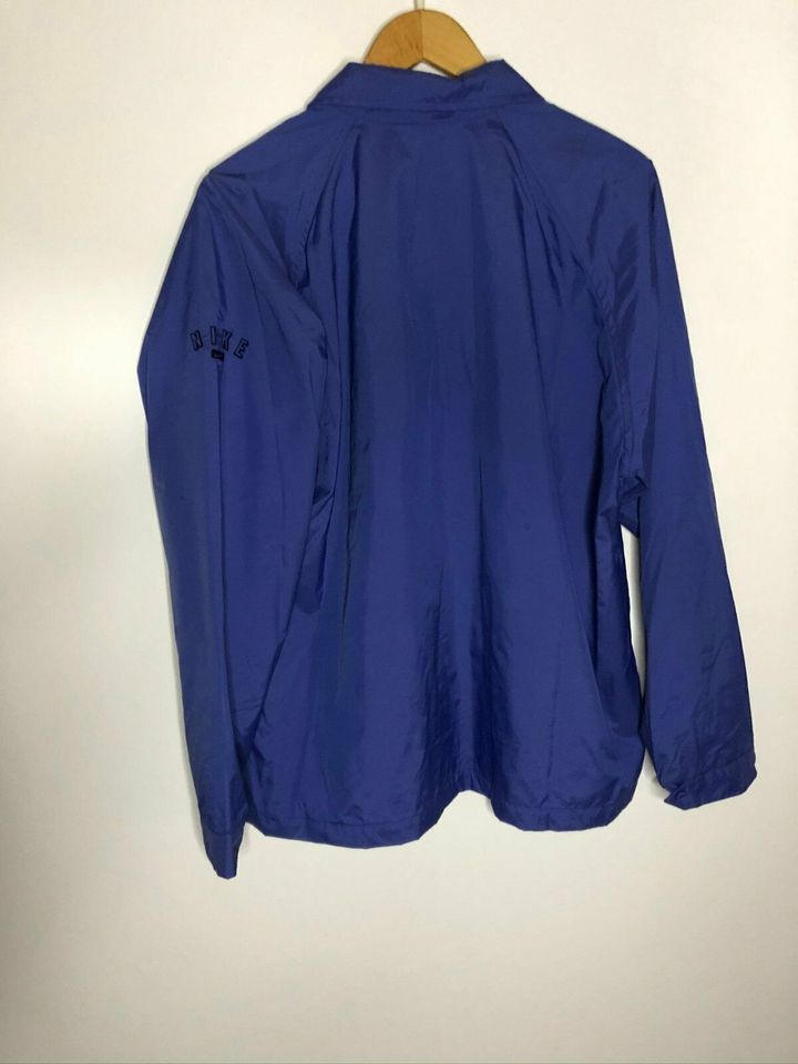 Vintage / Retro Nike Jacke - Trainingsjacke - Lila/Blau Farbkombi in Neuenhaus