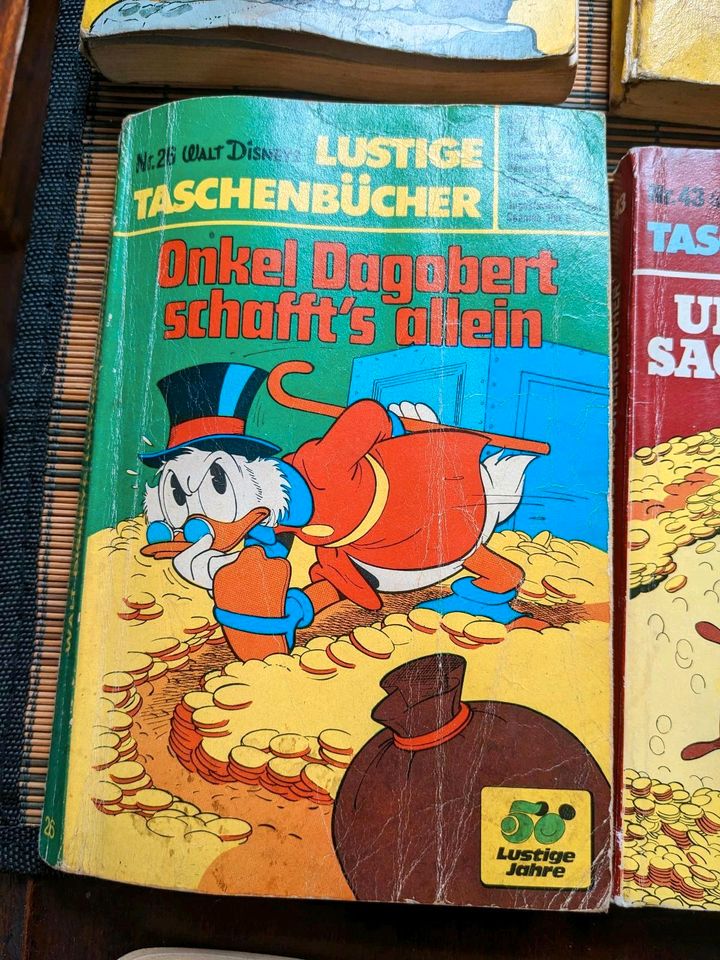 6 Walt Disney Taschenbücher/ Hefte 1980 in Salzhausen