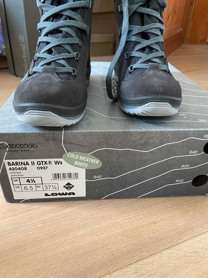 Lowa Barina II GTX Ws 37,5 4,5 Gore-Tex Boots Stiefel gefüttert in Heidesheim