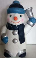 Schneemann - Weihnachten - Figur - Pappmaché - Handarbeit Niedersachsen - Zeven Vorschau