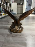 Holzfigur Adler Handarbeit aus Südtirol Baden-Württemberg - Pfinztal Vorschau