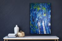 Acryl Bild Meer  Blau Wohnzimmer München - Schwanthalerhöhe Vorschau