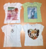 Schönes Mädchen T-Shirt Paket Gr.98 Weiß Glitzer Pferd Bochum - Bochum-Ost Vorschau